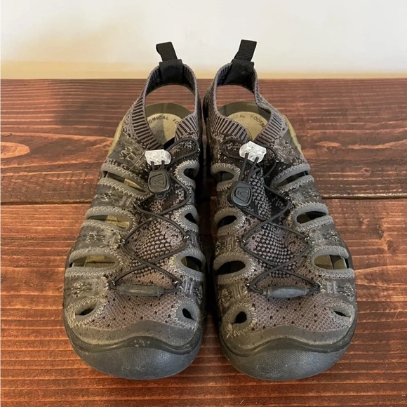 Keen Shoes - KEEN EvoFit Women’s Sandals Gray Paloma One Sport Size 8.5 Hiking Shoes Outdoor